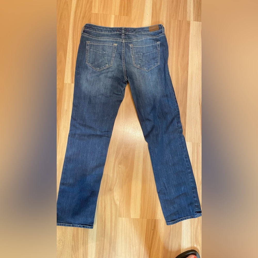 Dear John Cropped Straight Leg Jeans, Size 26 - Picture 4 of 4